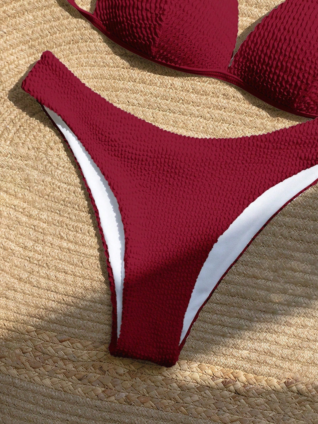 Set bikini SHEIN, roșu