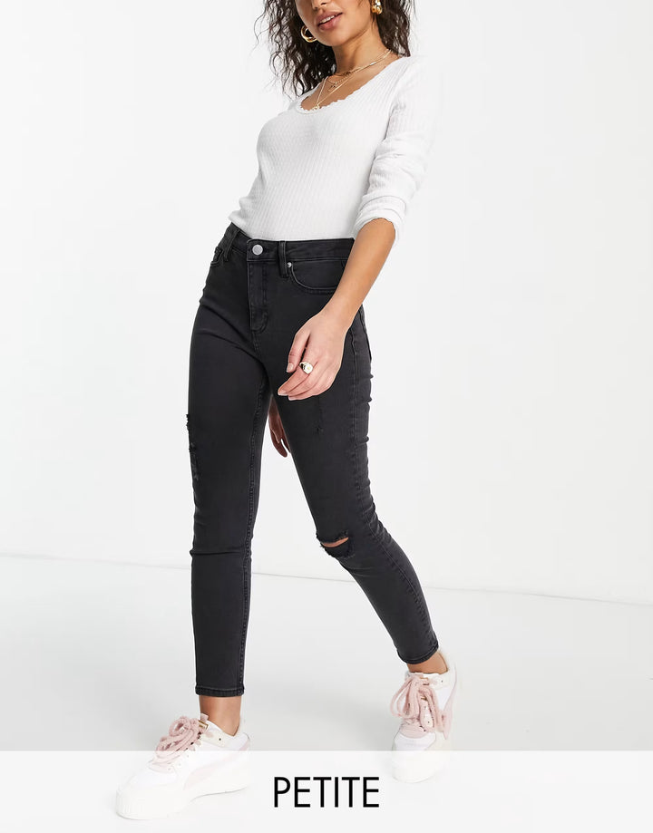 Jeans MISS SELFRIDGE, negru