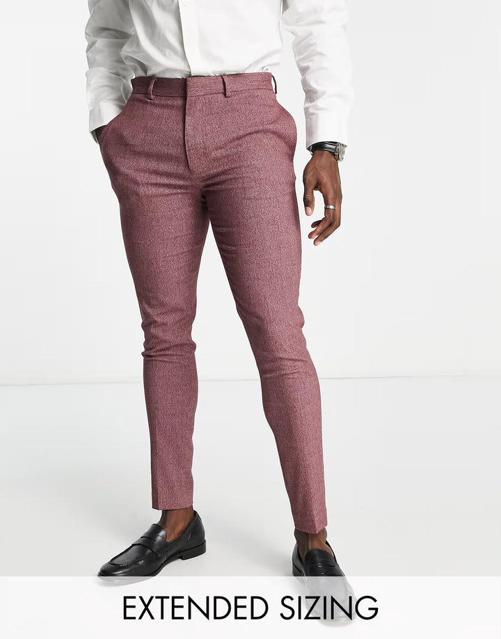 Pantaloni ASOS, mov