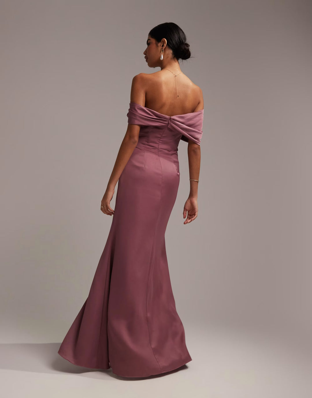 Rochie maxi ASOS, roz
