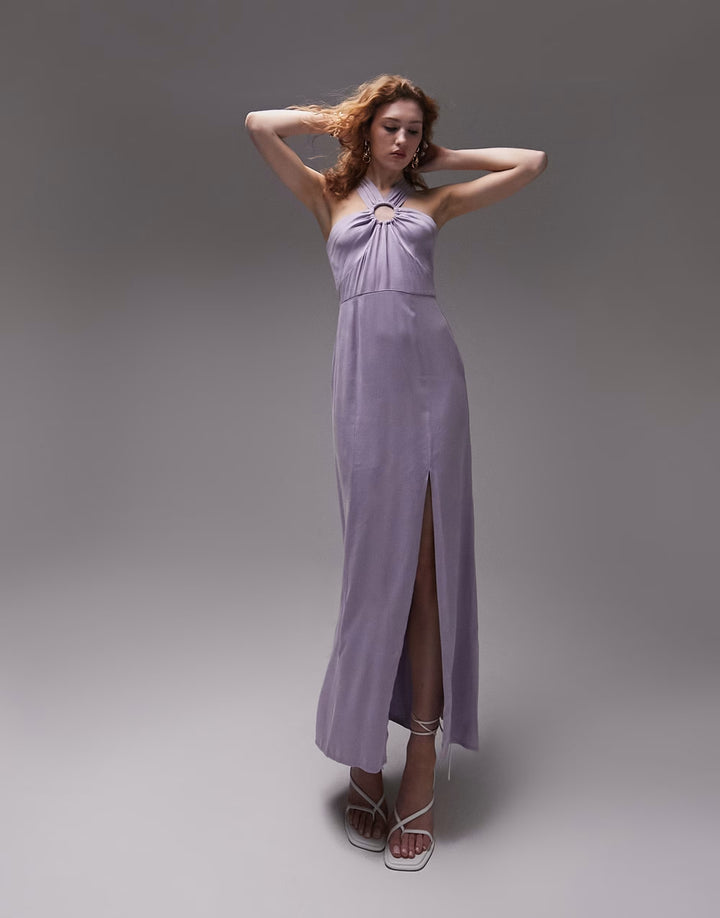 Rochie maxi ASOS, mov