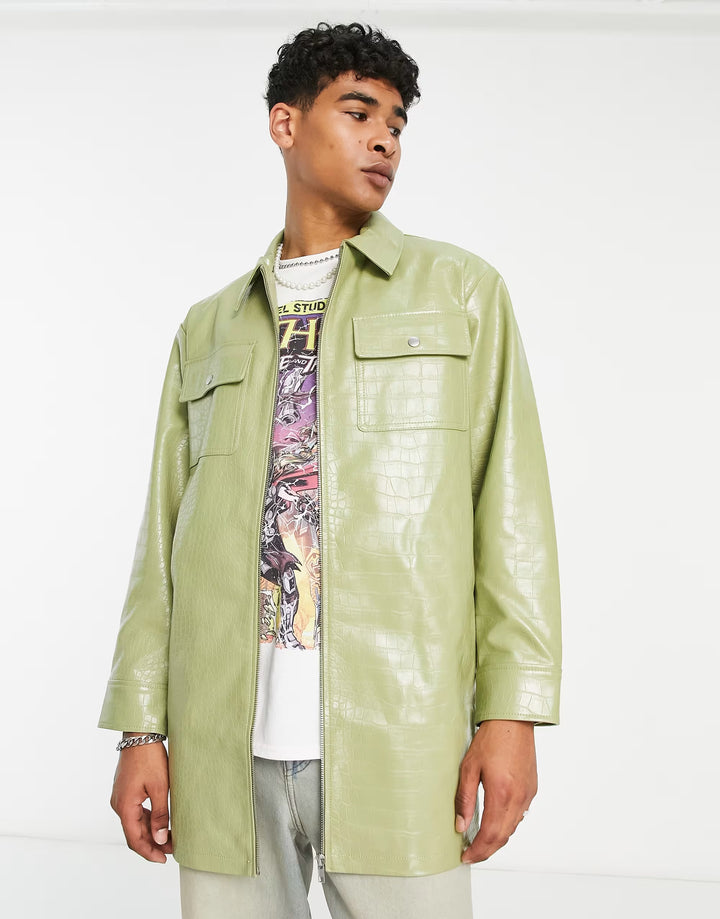 Geacă ASOS, verde