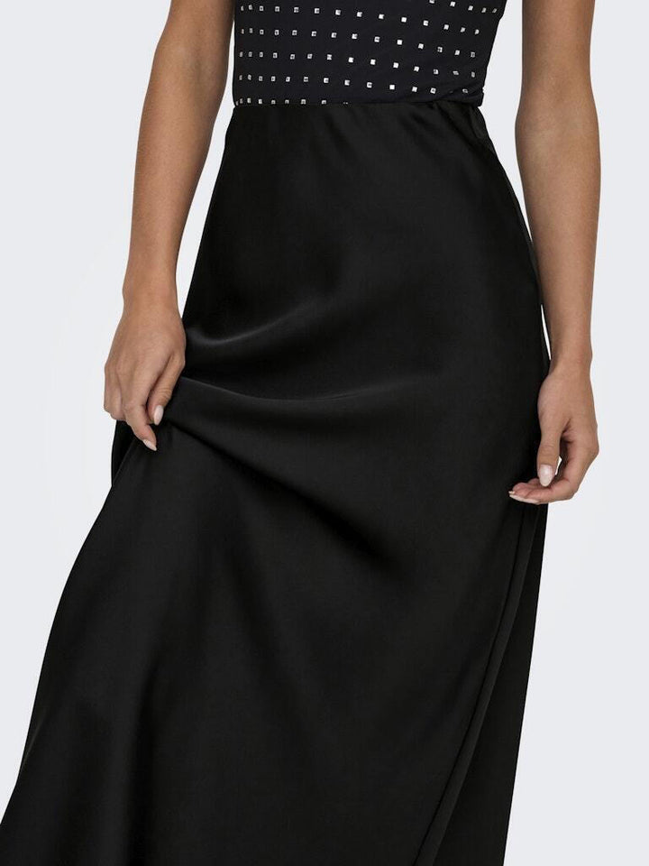 Fustă maxi ONLY, negru