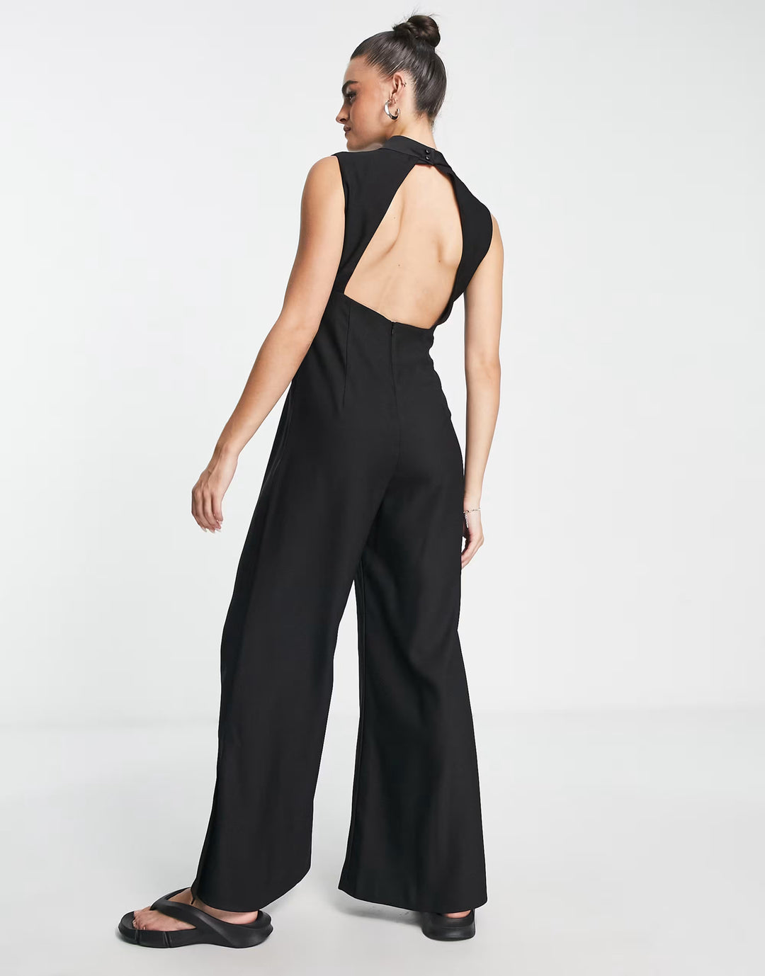 Salopetă lungă TOPSHOP, negru