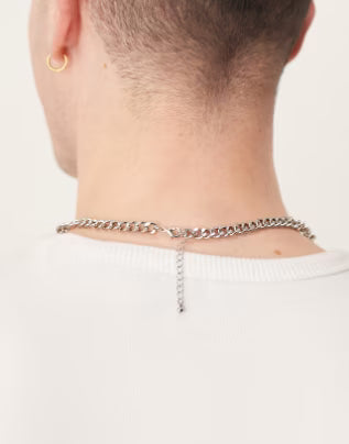 ASOS nyaklánc, ezüst