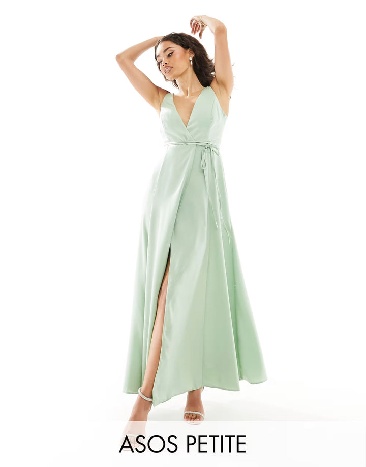 Rochie maxi ASOS, verde