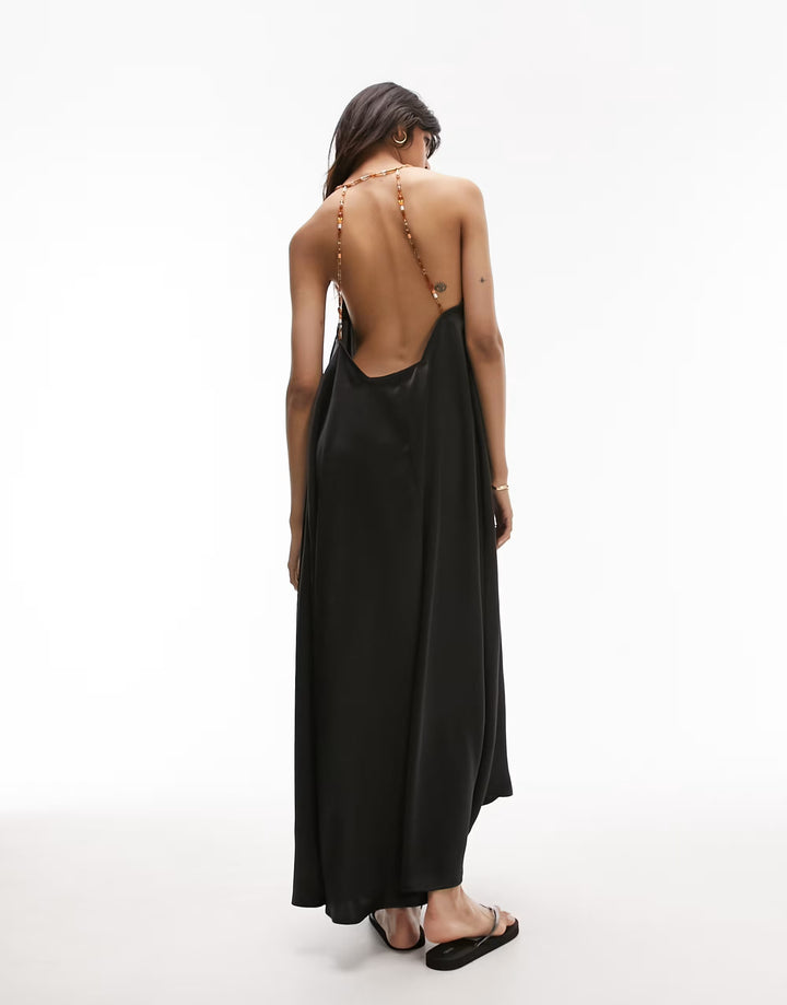 Rochie maxi ASOS, negru