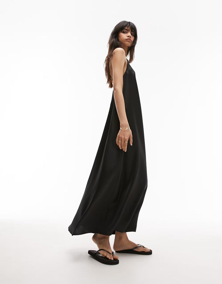 Rochie maxi ASOS, negru