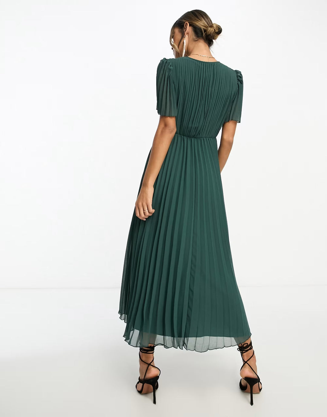 Rochie maxi ASOS, verde