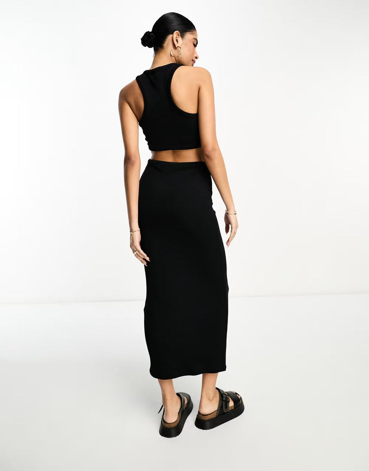 Rochie maxi ASOS, negru