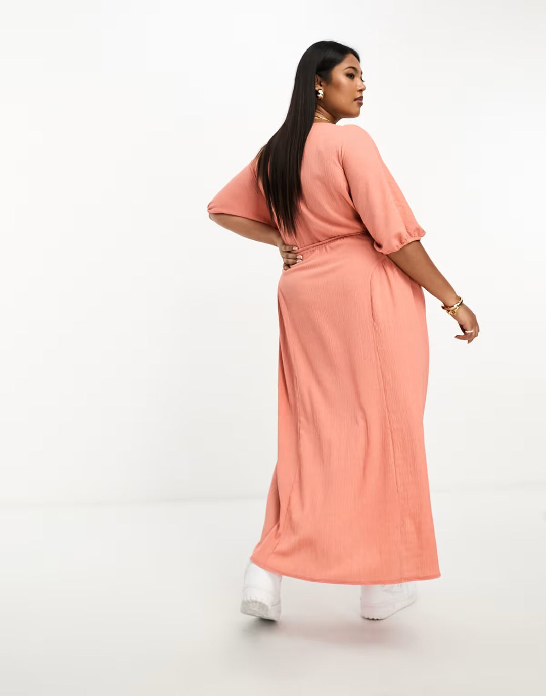 Rochie maxi ASOS, roz