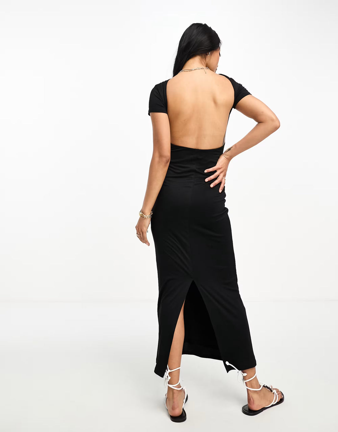 Rochie maxi ASOS, negru