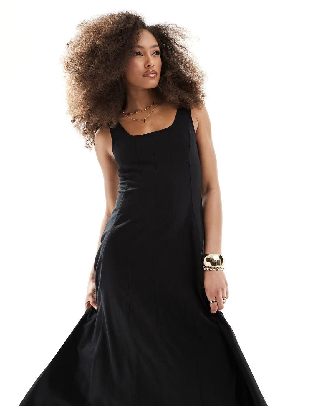 Rochie maxi SHEIN, negru