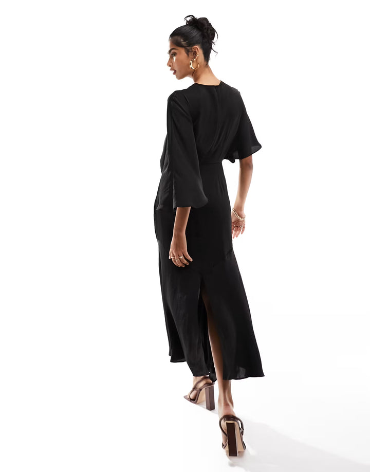 Rochie maxi ASOS, negru