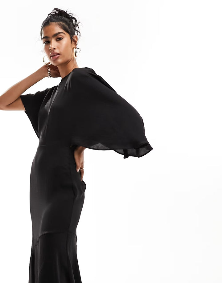Rochie maxi ASOS, negru