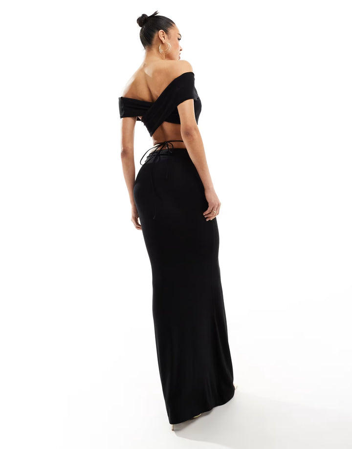 Rochie maxi ASOS, negru