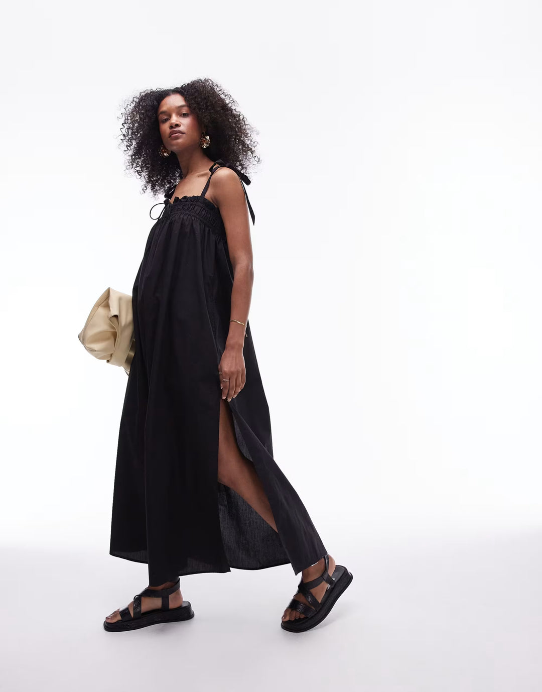 Rochie maxi ASOS, negru