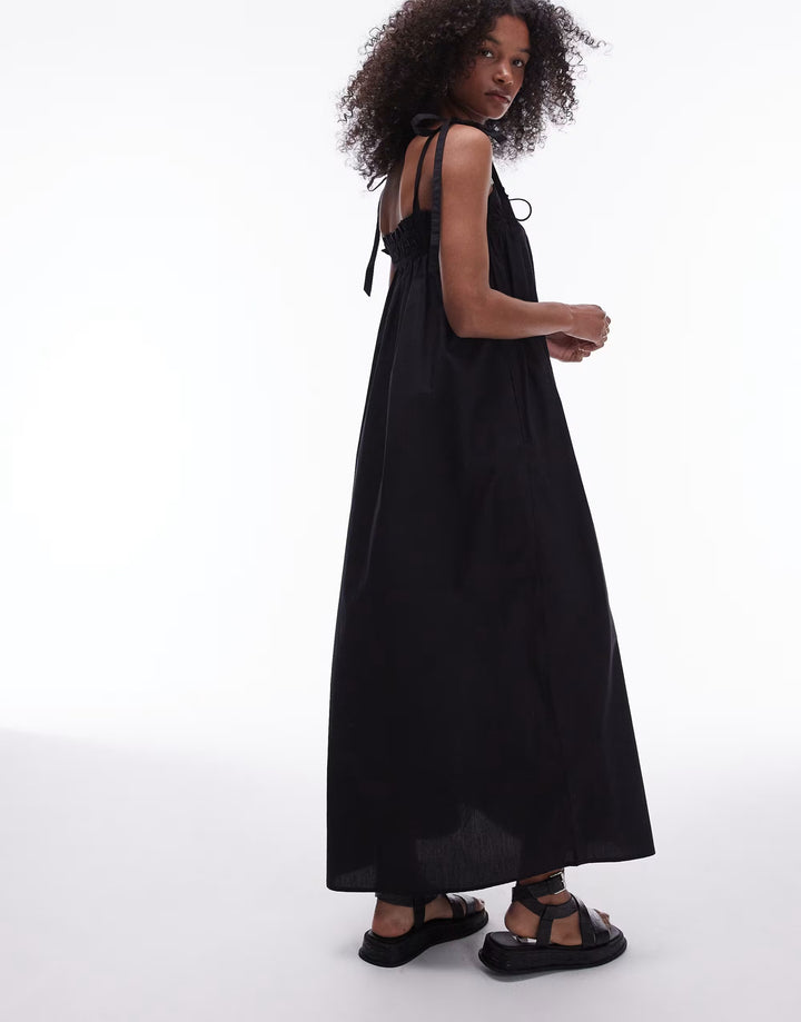 Rochie maxi ASOS, negru