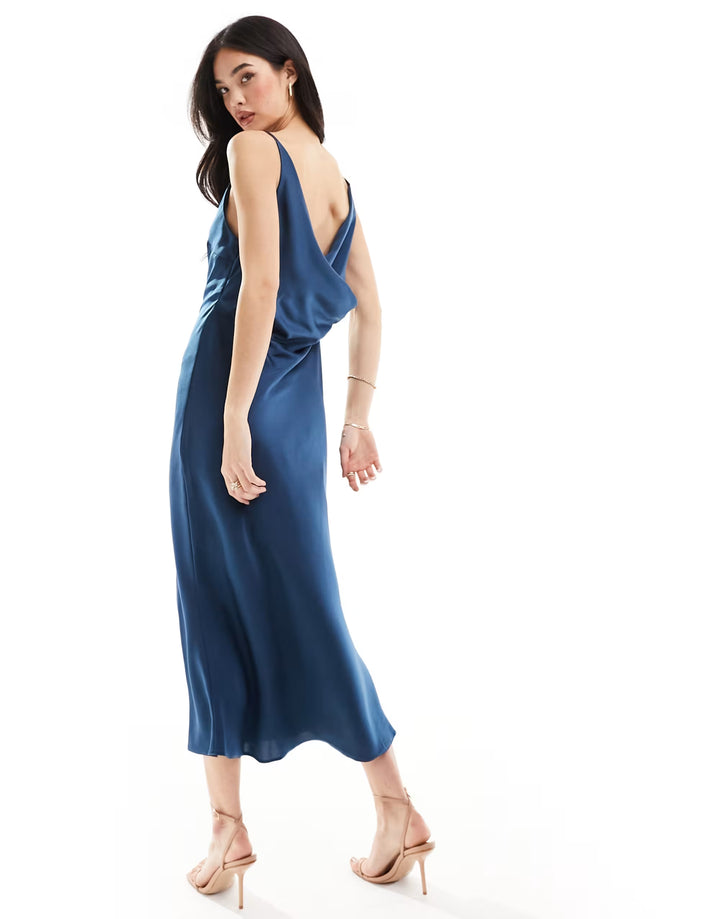 Rochie maxi ASOS, albastru