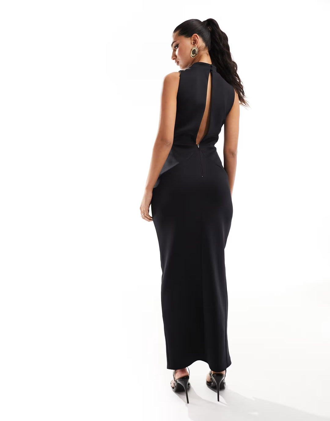 Rochie maxi ASOS, negru