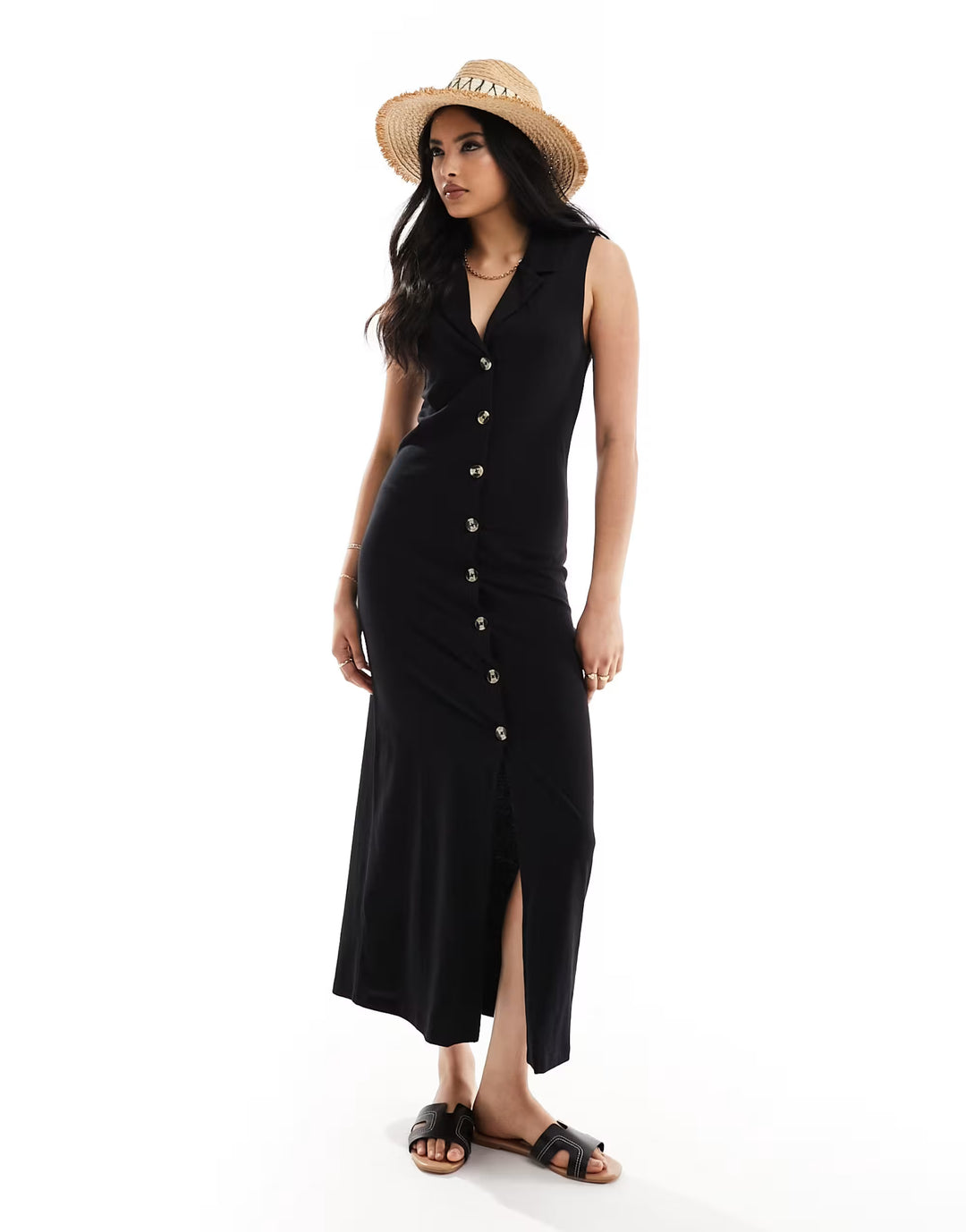Rochie maxi ASOS, negru