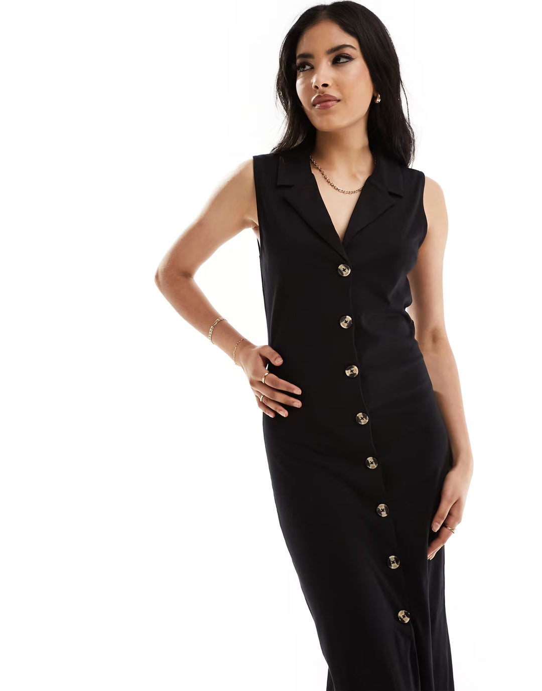 Rochie maxi ASOS, negru
