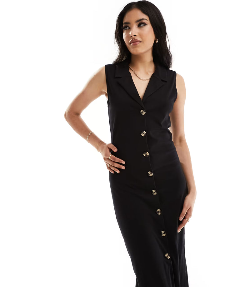 Rochie maxi ASOS, negru