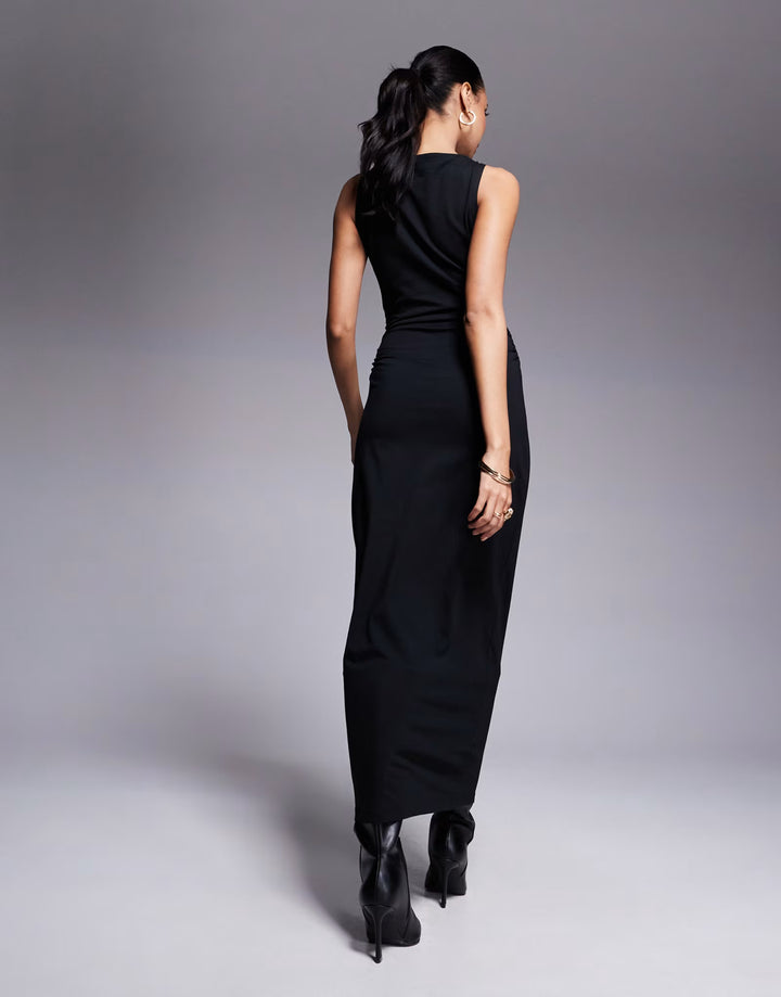 Rochie maxi ASOS, negru