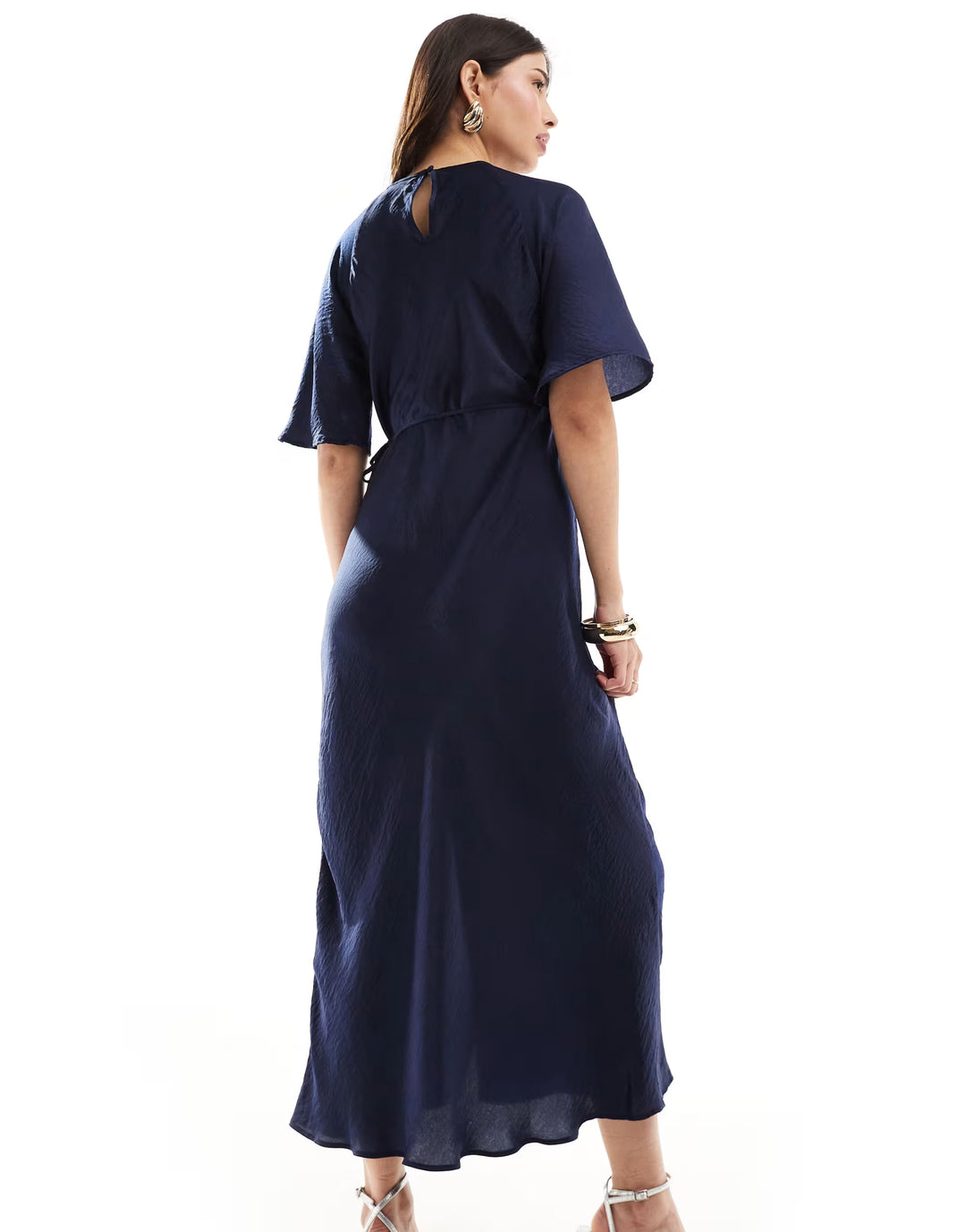 Rochie midi ASOS, albastru
