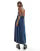Rochie midi ASOS, albastru
