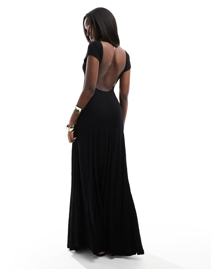 Rochie maxi ASOS, negru
