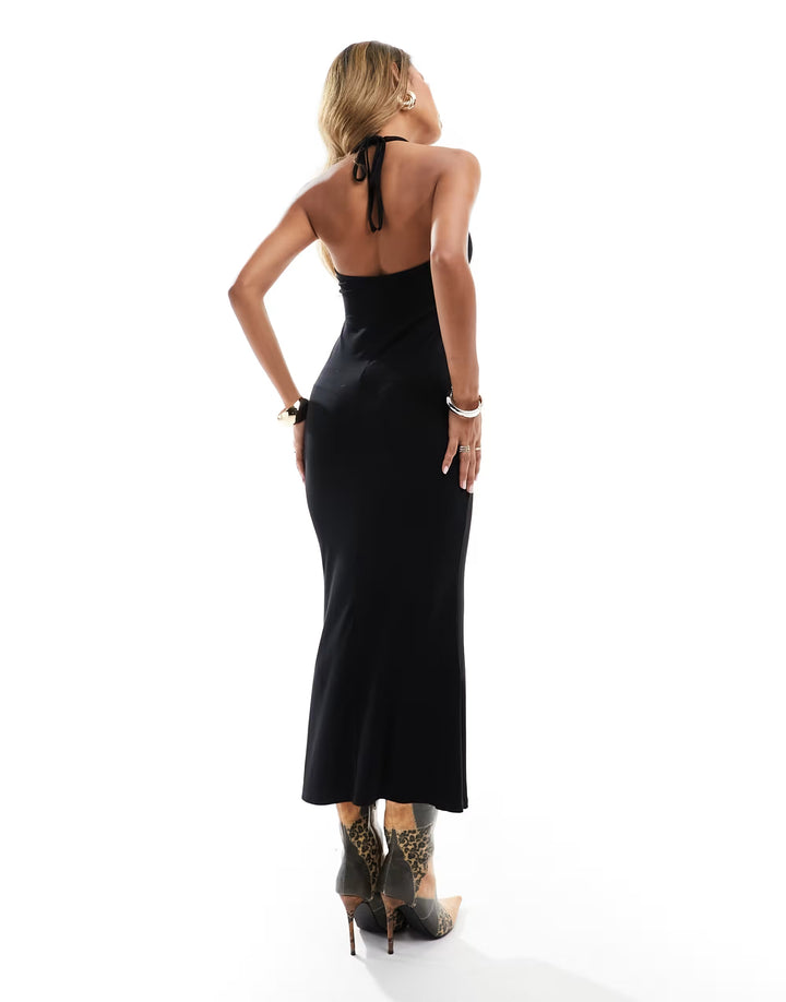 Rochie maxi ASOS, negru