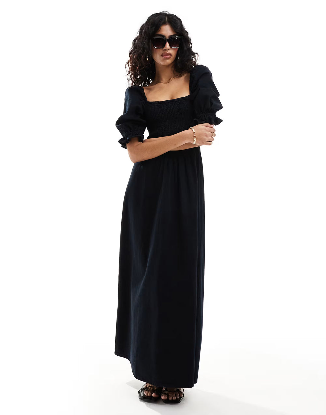 Rochie maxi ASOS, negru