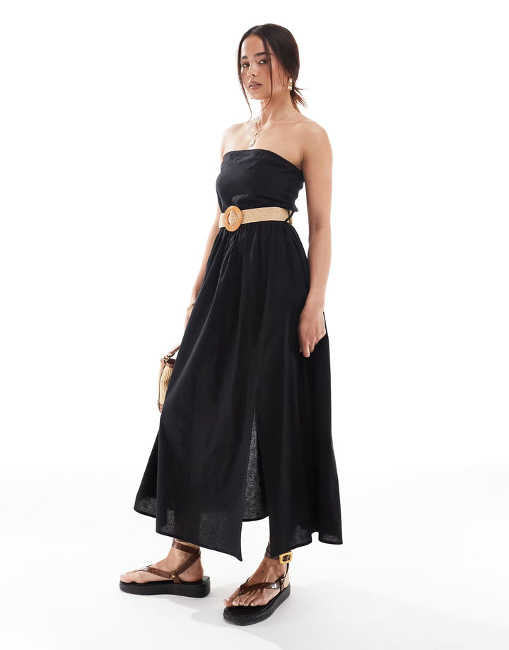 Rochie maxi ASOS, negru