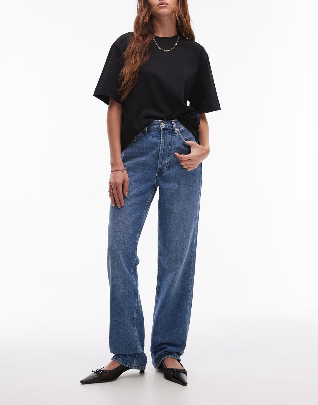 Női farmer, kék, Topshop