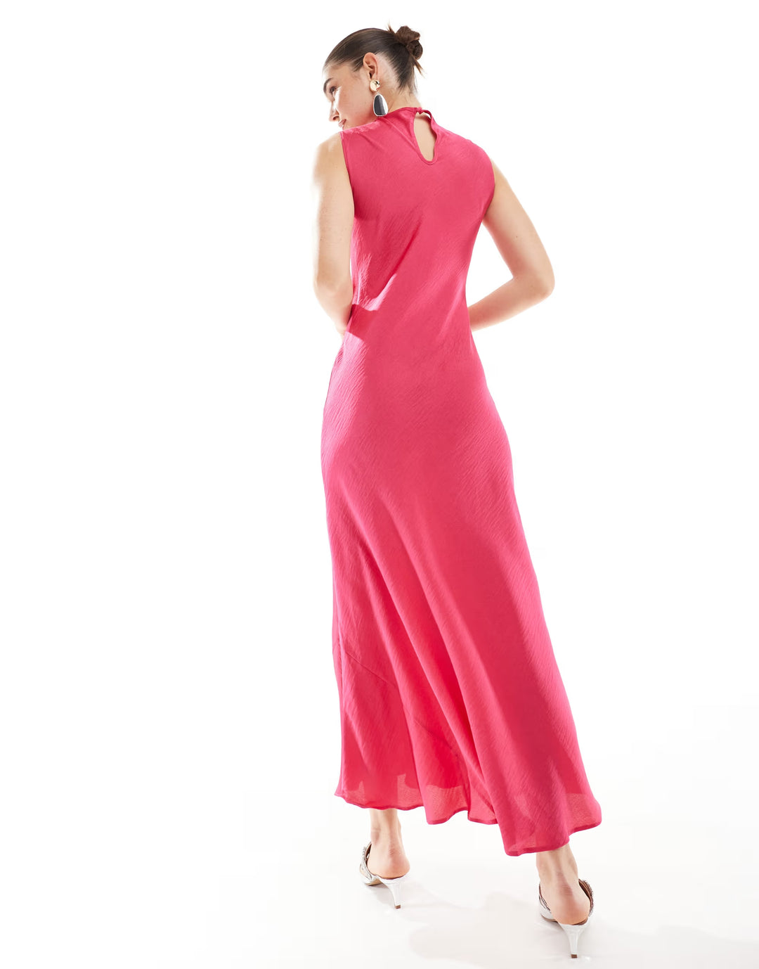 Rochie maxi ASOS, roz