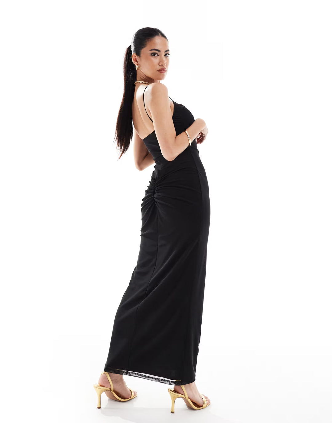 Rochie maxi ASOS, negru