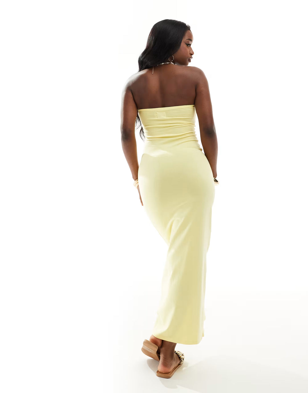 Rochie maxi ASOS, galben