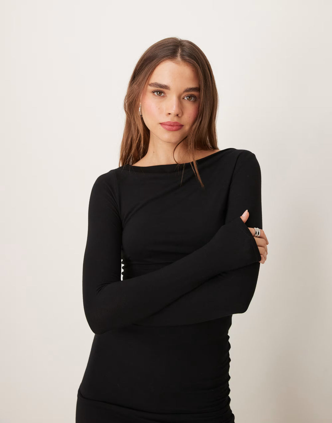 Rochie maxi ASOS, negru