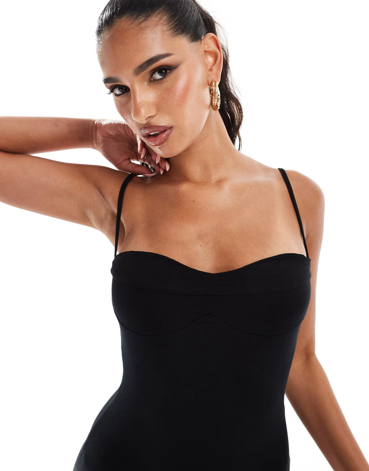 Rochie maxi ASOS, negru