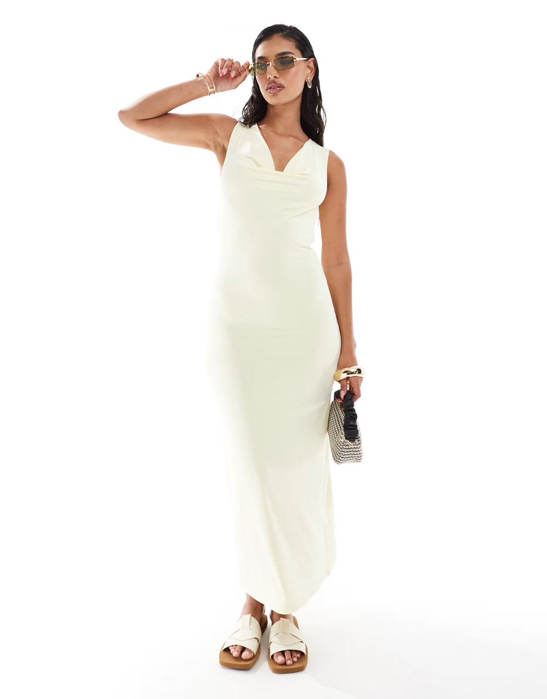 Rochie maxi  ASOS, galben