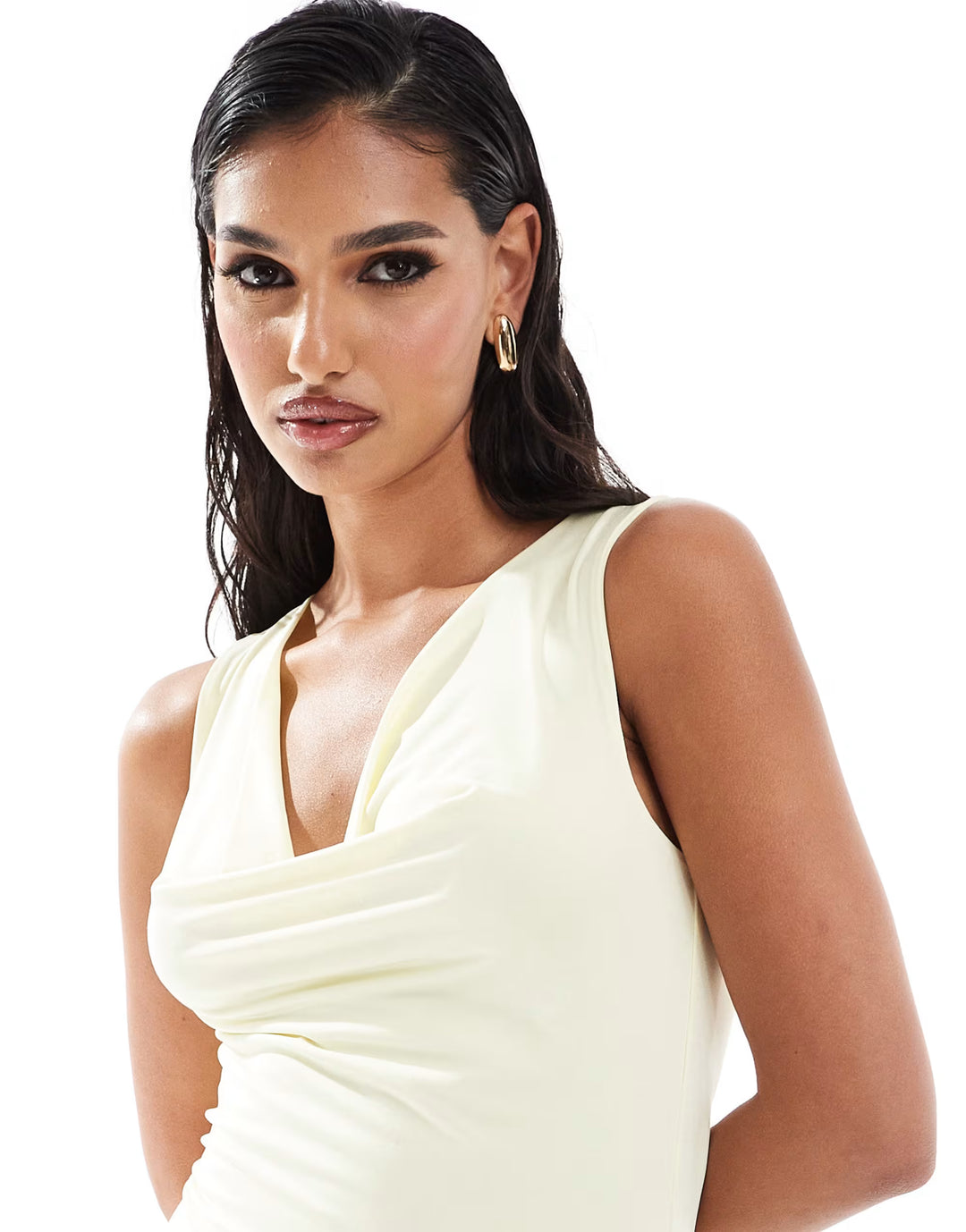 Rochie maxi ASOS, galben