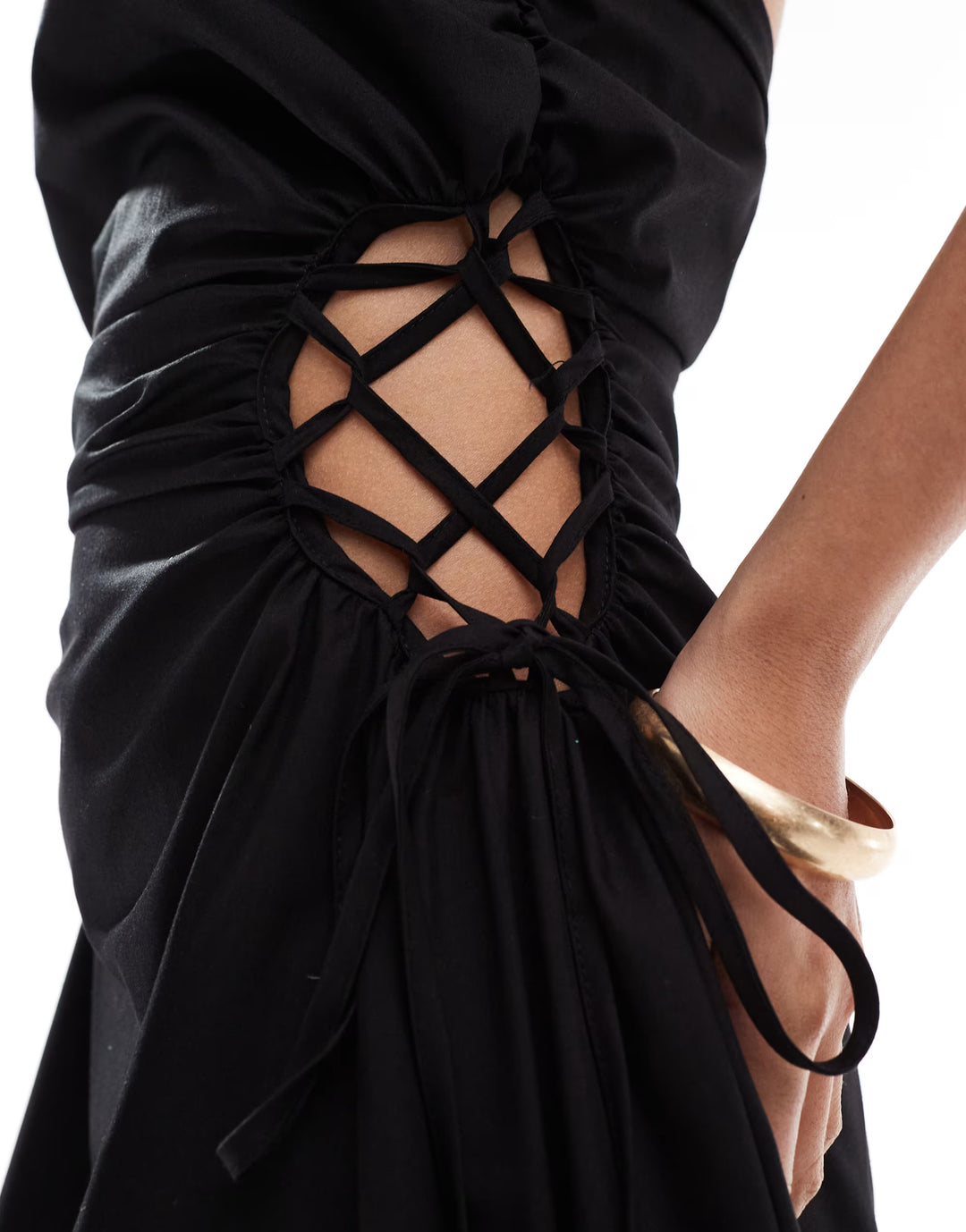Rochie maxi ASOS, negru