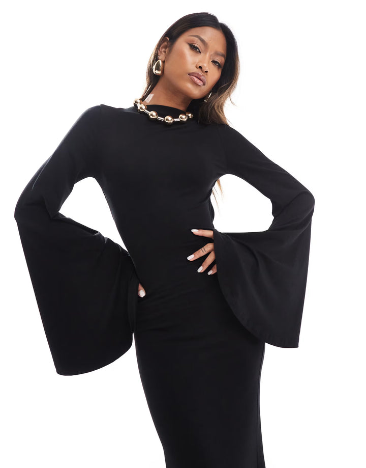 Rochie maxi SHEIN, negru