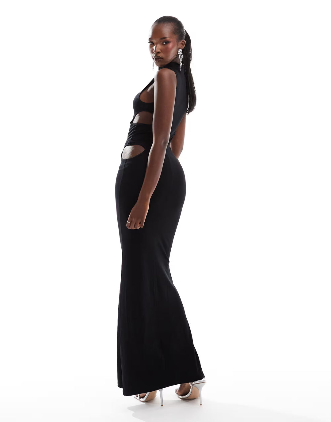 Rochie maxi ASOS, negru