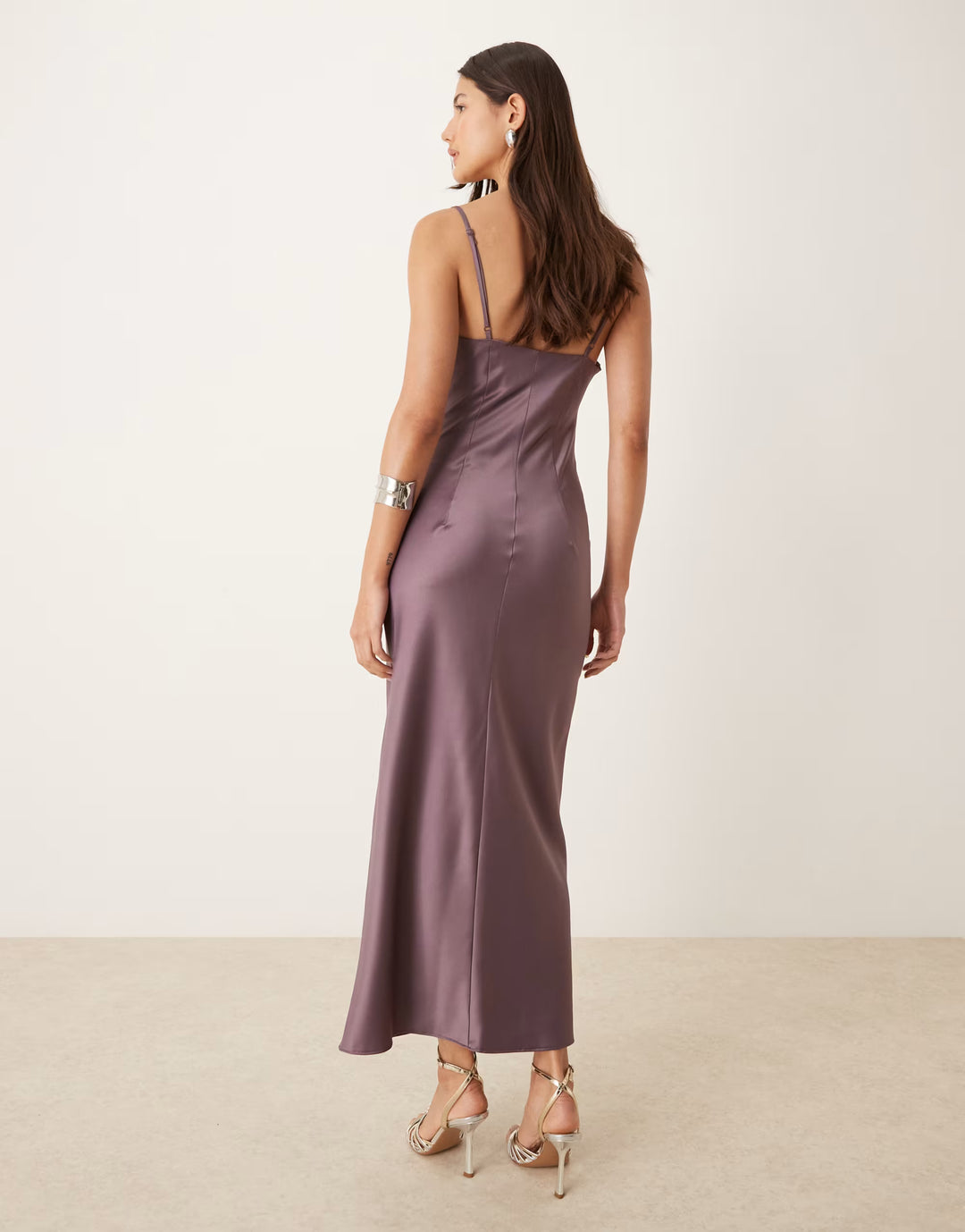 Rochie  midi ASOS, mov