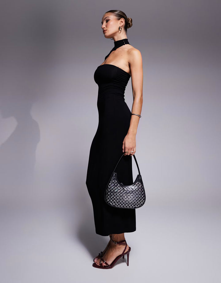 Rochie maxi ASOS, negru