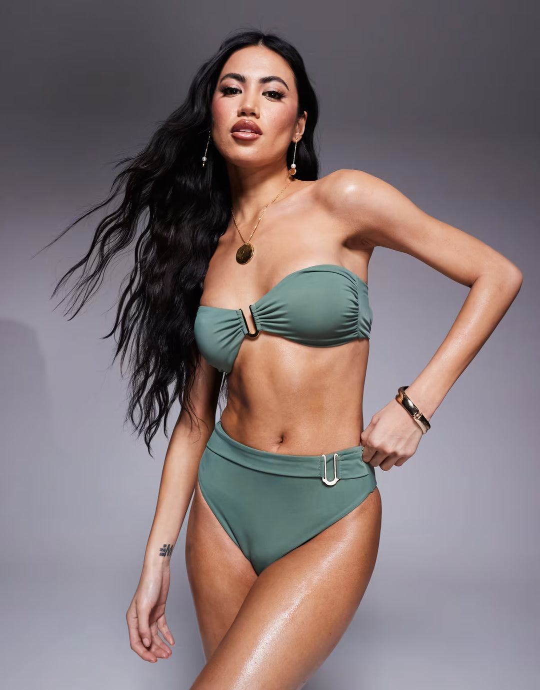 Slip ASOS, verde