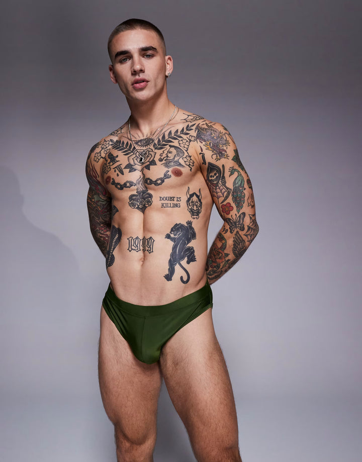 Slip ASOS, verde