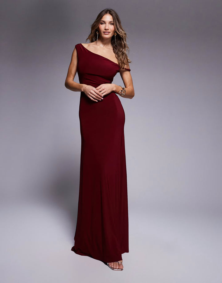 ASOS Maxi Dress, burgundy